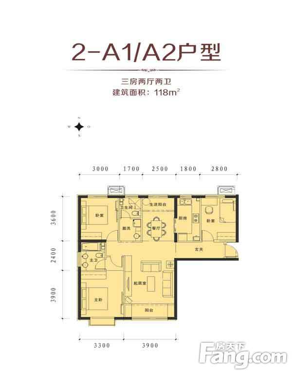 包头装修方案包头蓝泽·大金城118㎡