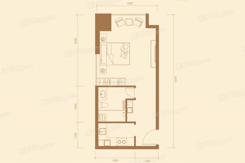 包头装修方案包头维多利大商城59.29㎡