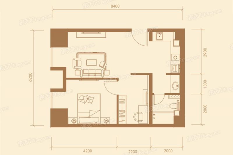 包头装修方案包头维多利大商城77.76㎡