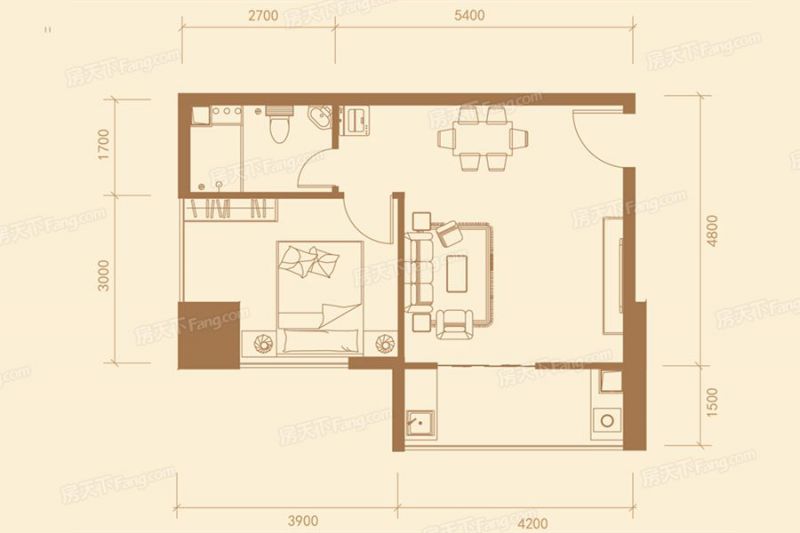 包头装修方案包头维多利大商城71.67㎡