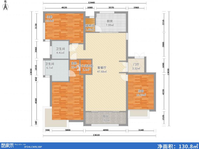 包头装修方案包头总部经济园二期184㎡