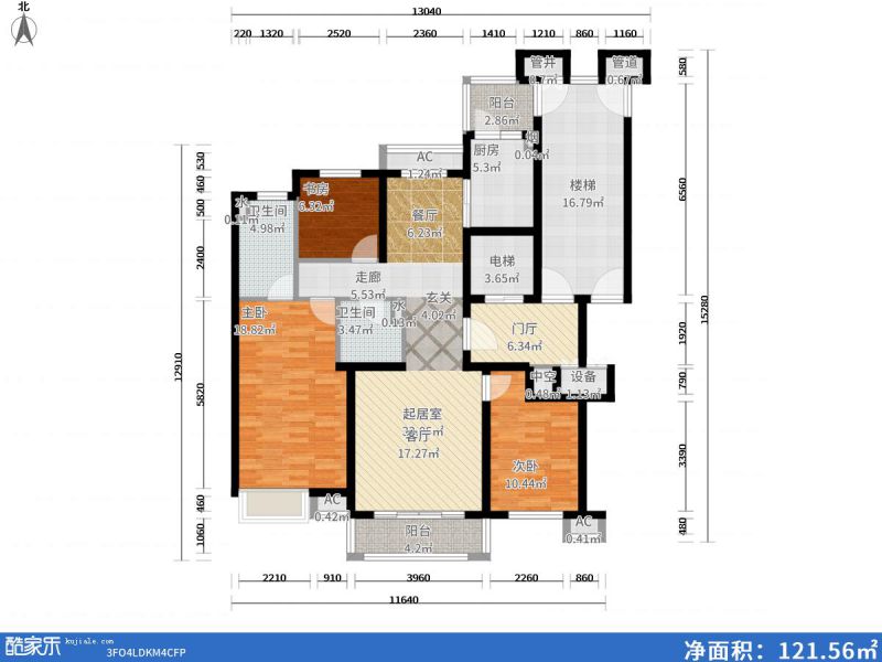 包头装修方案包头燕赵锦河湾179㎡