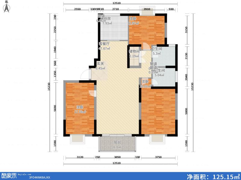 包头装修方案包头江南文枢苑142㎡