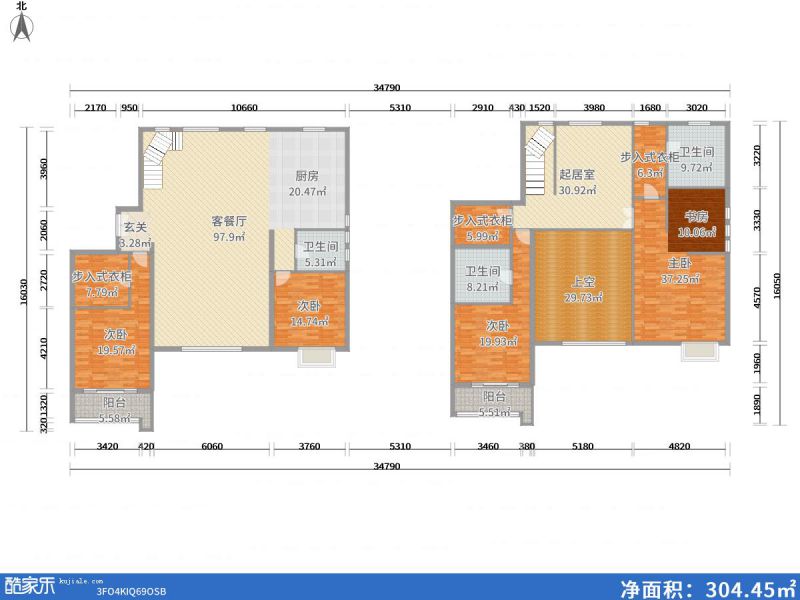 包头装修方案包头茂业天地370㎡